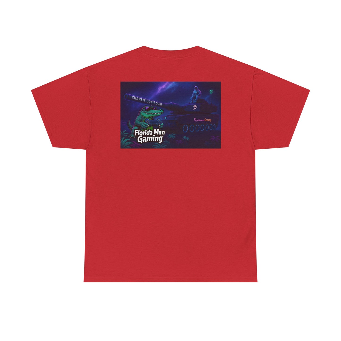 Florida Man Gaming Tee, Unisex Cotton Shirt, Fun Gaming Shirt, Casual Wear, Gift for Gamers, Trendy Graphic Tee