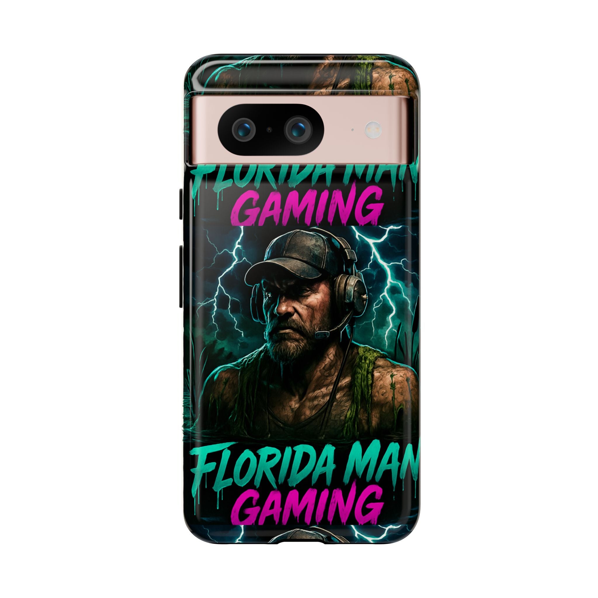 Phone Case - Florida Man Gaming Mascot Rising from the Swamp Tough Case