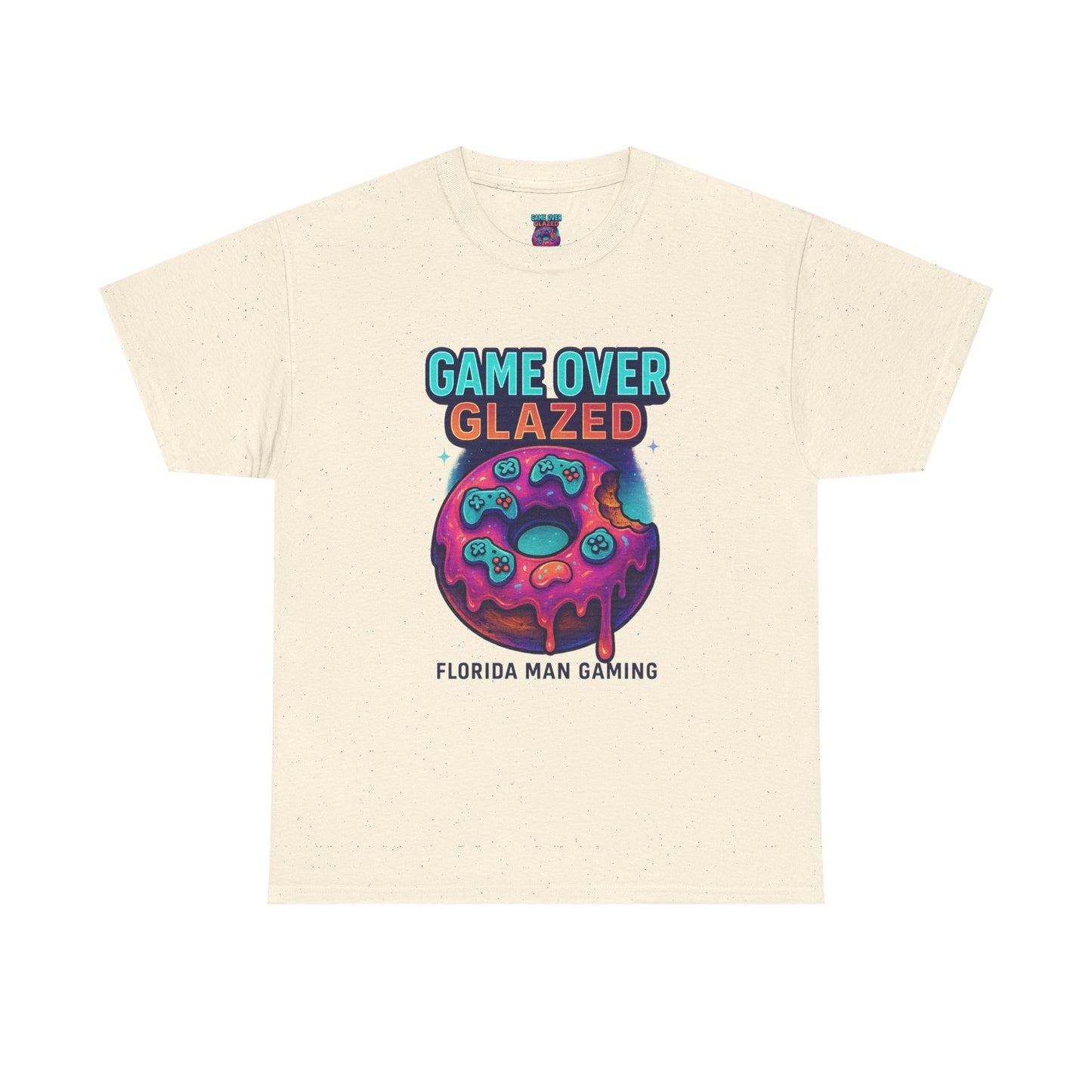 Gaming Graphic Tee for Retro Fun Lovers, Perfect for Gifts, Casual Wear, Gaming Events, Game Over Design
