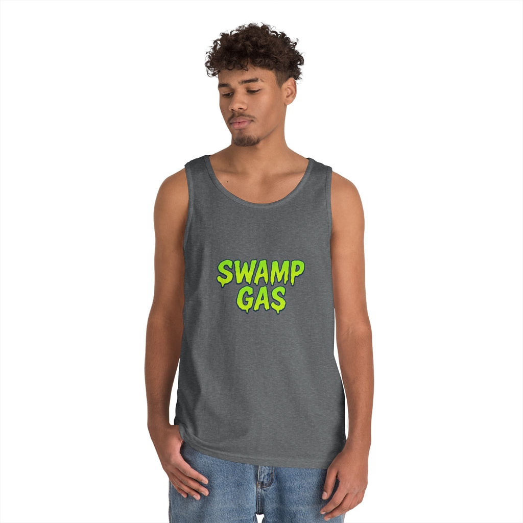 Swamp Gas Unisex Heavy Cotton Tank Top - Fun Summer Wear, Gift for Nature Lovers, Casual Beach Outfit, Eco-Friendly Apparel, Unique [...]