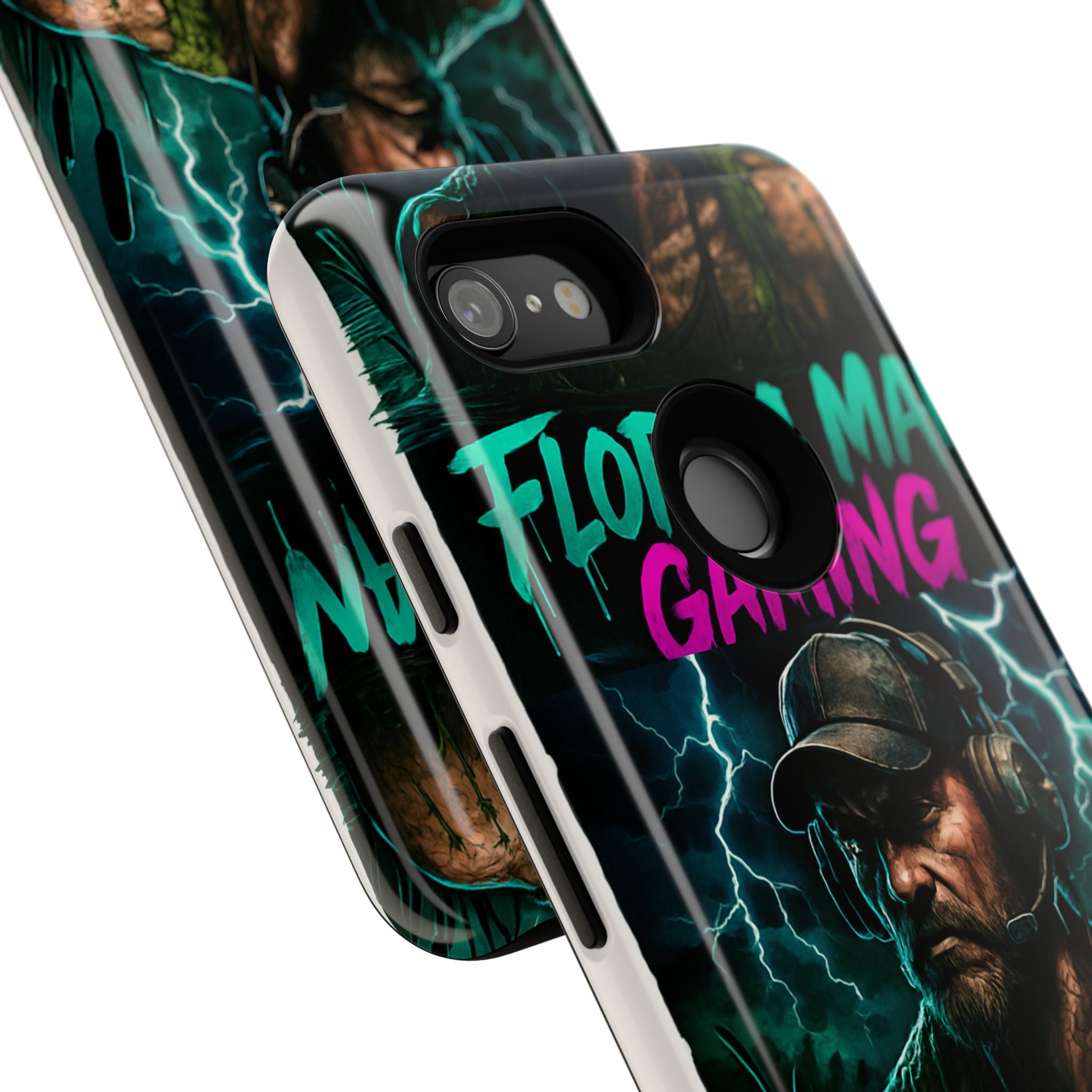 Phone Case - Florida Man Gaming Mascot Rising from the Swamp Tough Case