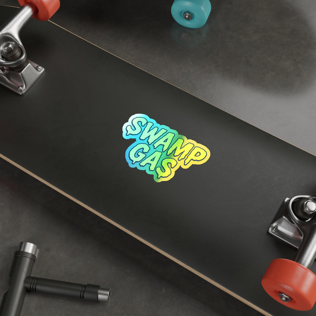 Holographic Die-Cut Stickers – Bright & Fun Vinyl Decals for Skateboards, Laptops, Water Bottles, Gifting, Party Decor