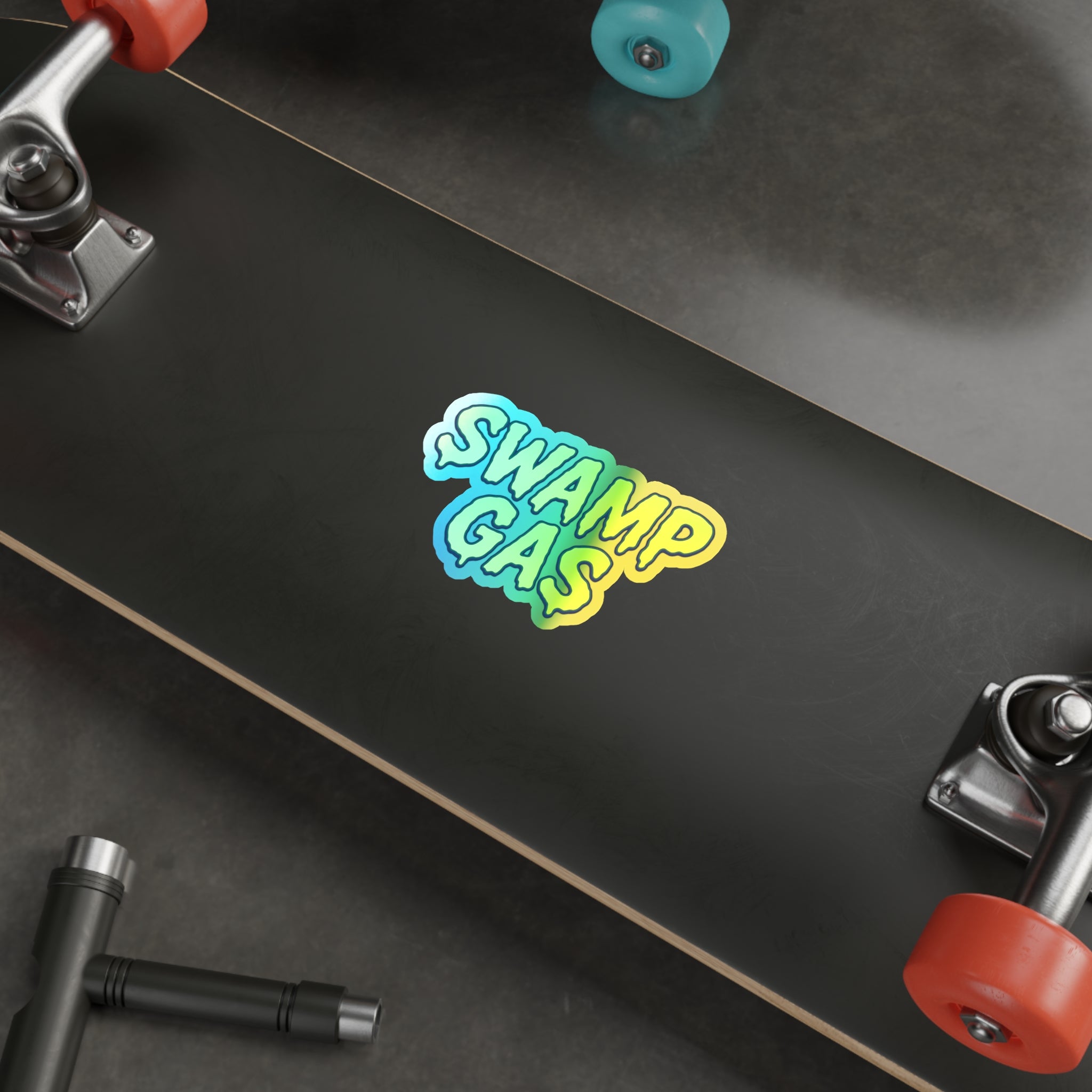 Holographic Die-Cut Stickers – Bright & Fun Vinyl Decals for Skateboards, Laptops, Water Bottles, Gifting, Party Decor