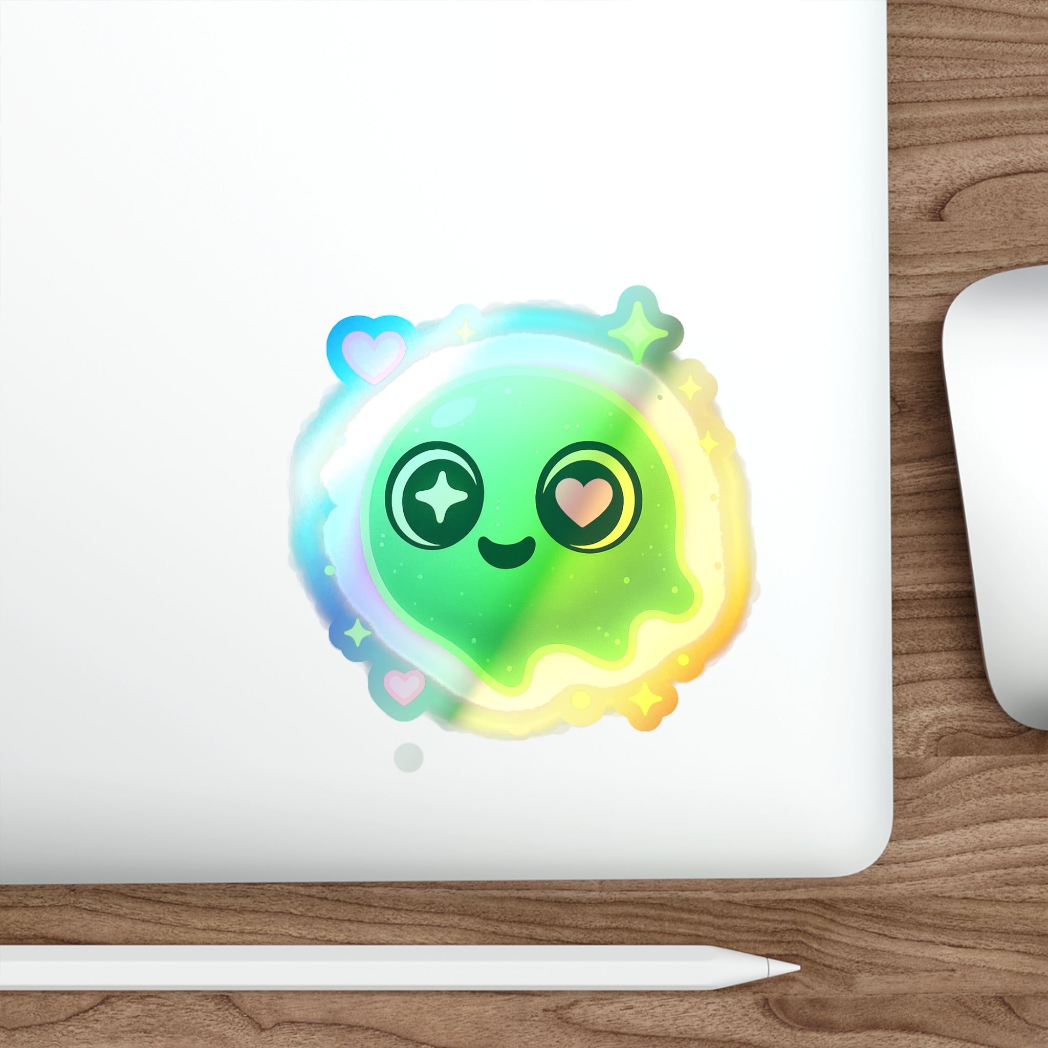 Cute Holographic Stickers, Vibrant Die-Cut Decals for Kids, Fun Gifts for Friends, Decorate Laptops, Water Bottles, Journals