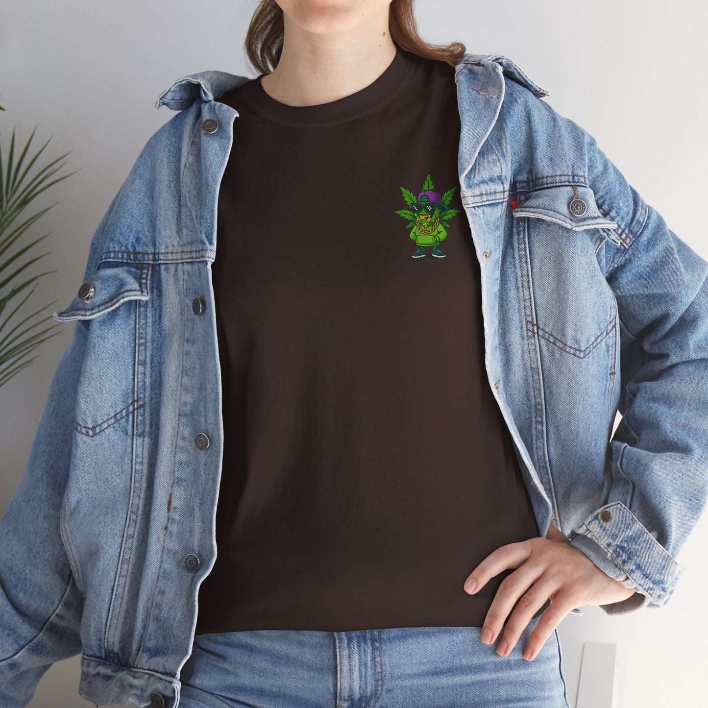 Cool Cannabis Vibe Unisex Tee - Stoner Gift, Weed Lovers Shirt, Hip Hop Style Tee, Indoor/Outdoor Wear, Party Wear