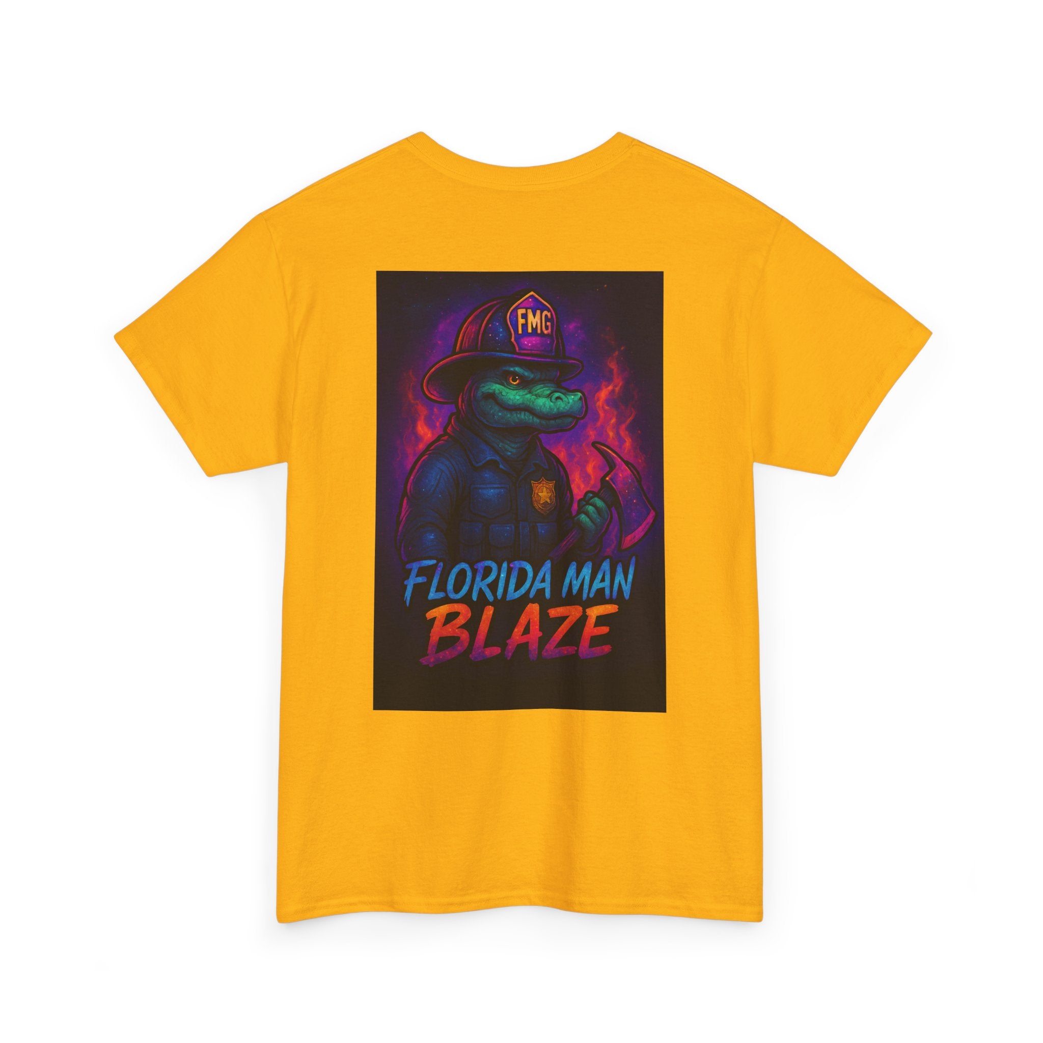 Florida Man Heroes Tee - Unisex Cotton T-Shirt, Funny Gift, Casual Wear, Unique Design, Quirky Florida Apparel