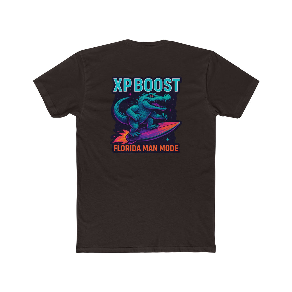 Florida Man Crew Tee: Gaming Humor Shirt, Fun Gift for Gamers, Unisex Tee for Parties, Retro Style Casual Wear, Unique Birthday Present