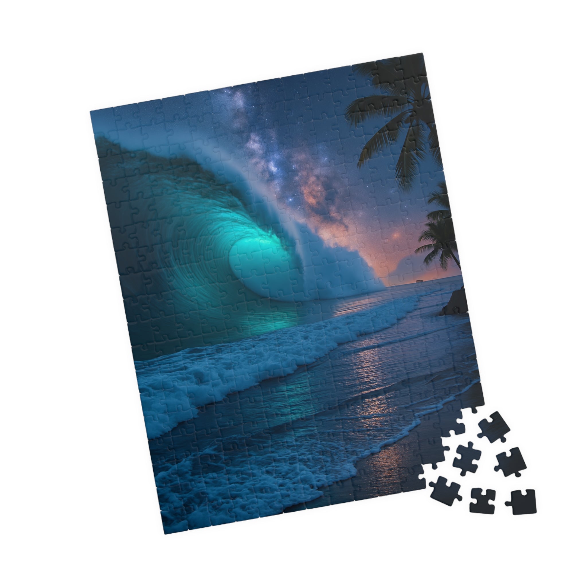 Stunning Ocean Wave Puzzle - 110 to 1014 Pieces, Perfect for Family Game Night, Gifts for Ocean Lovers, Relaxation Activity, Home Decor