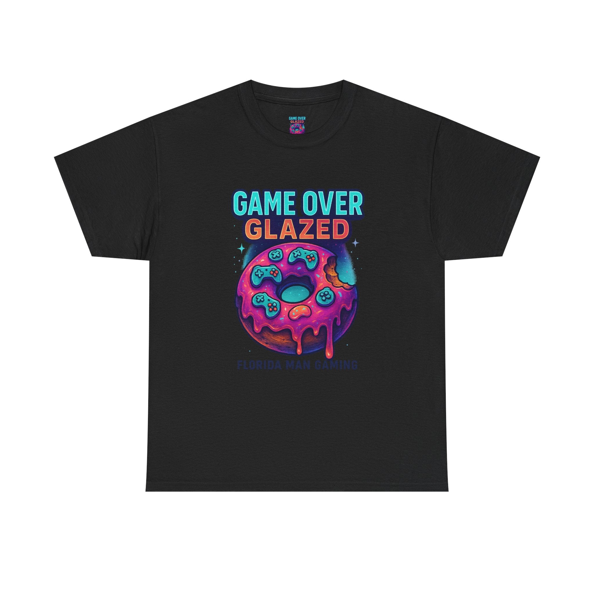 Gaming Graphic Tee for Retro Fun Lovers, Perfect for Gifts, Casual Wear, Gaming Events, Game Over Design
