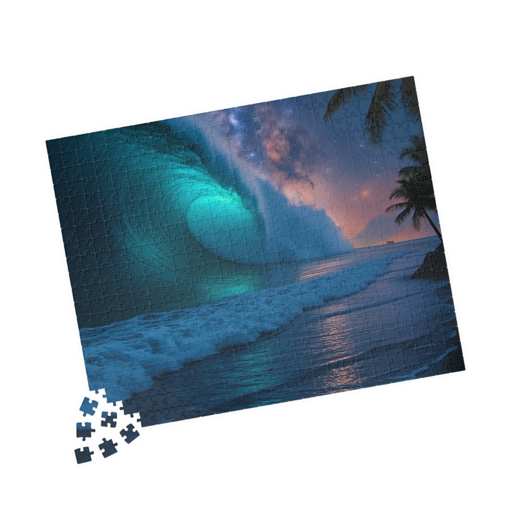Stunning Ocean Wave Puzzle - 110 to 1014 Pieces, Perfect for Family Game Night, Gifts for Ocean Lovers, Relaxation Activity, Home Decor