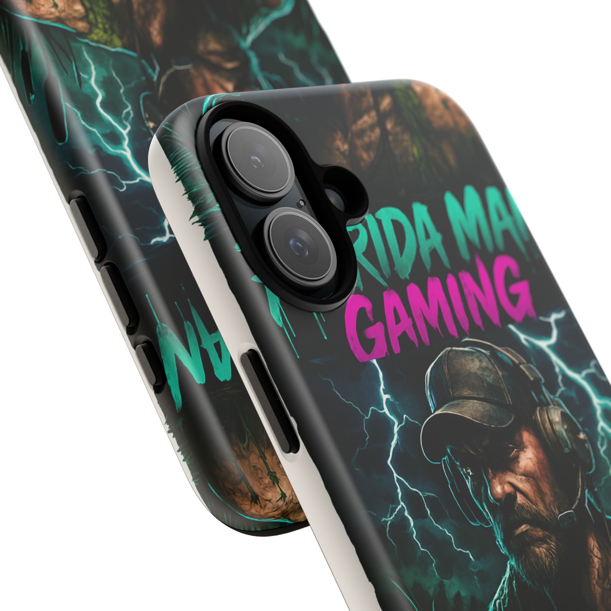 Phone Case - Florida Man Gaming Mascot Rising from the Swamp Tough Case