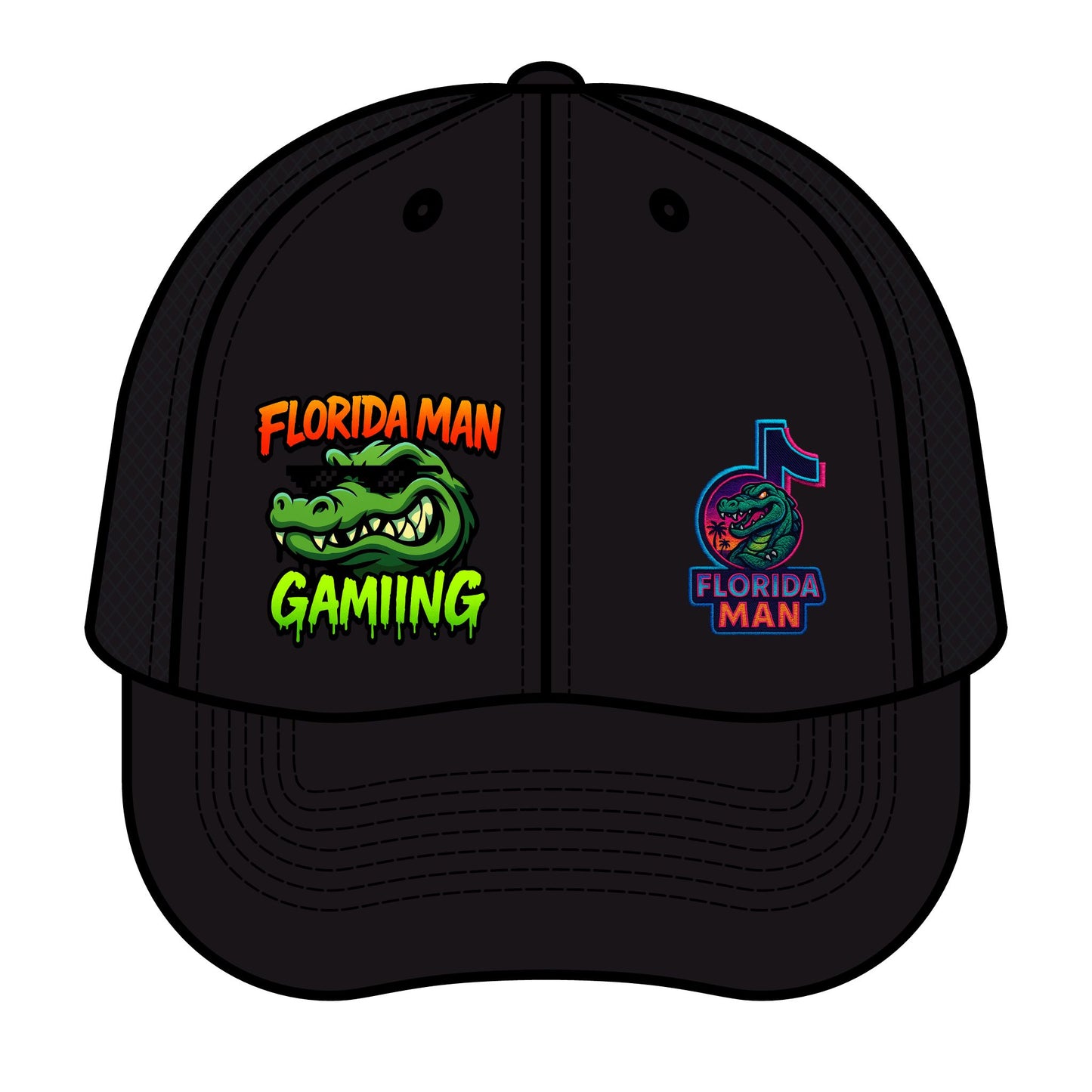 Florida Man Gaming Trucker Hat | Retro Style | Perfect for Gamers, Gift for Friends, Outdoor Events, Fun and Casual Wear