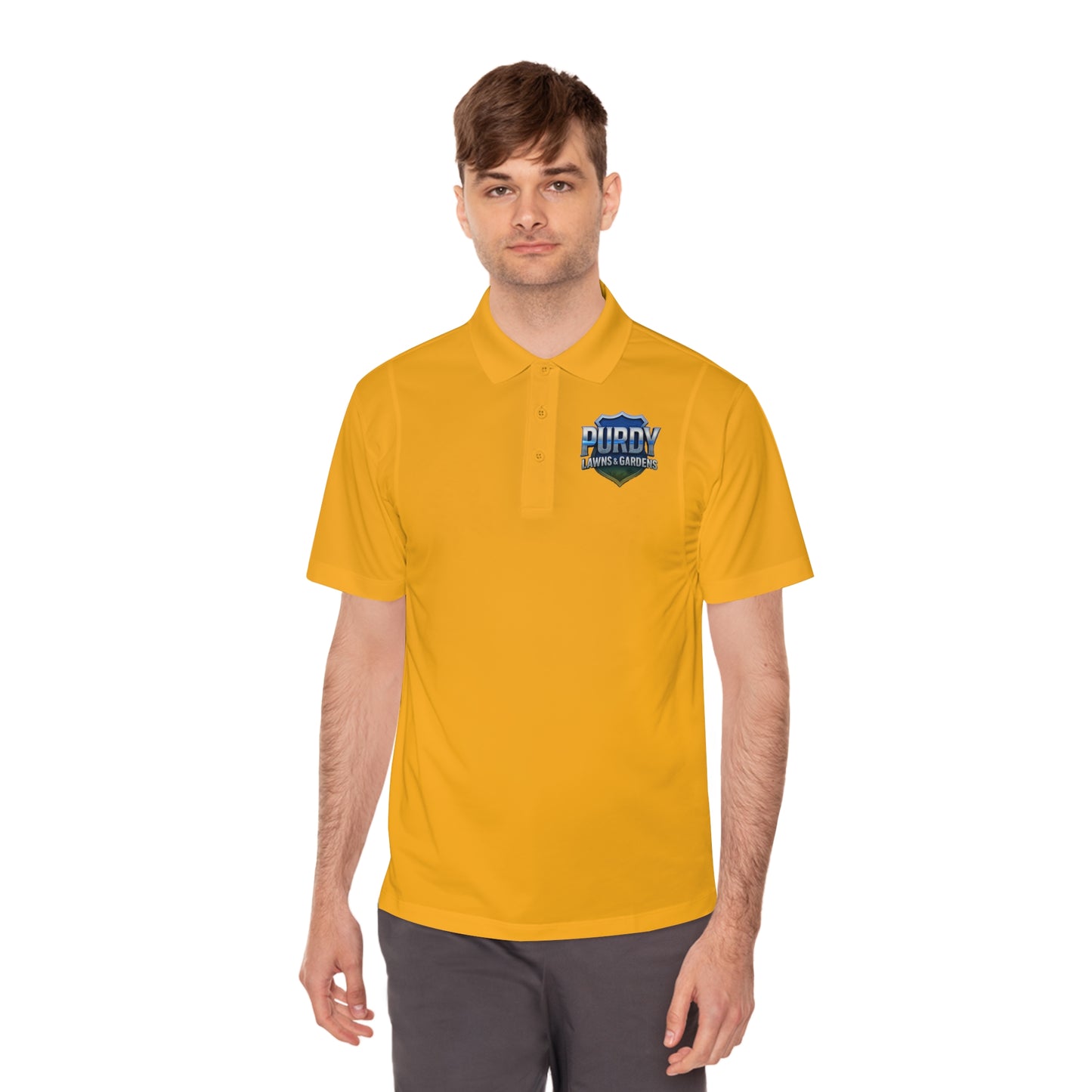 Sporty Men's Polo Shirt - Perfect for Casual Fridays, Sports Events, Golf, Team Outings, and Everyday Wear