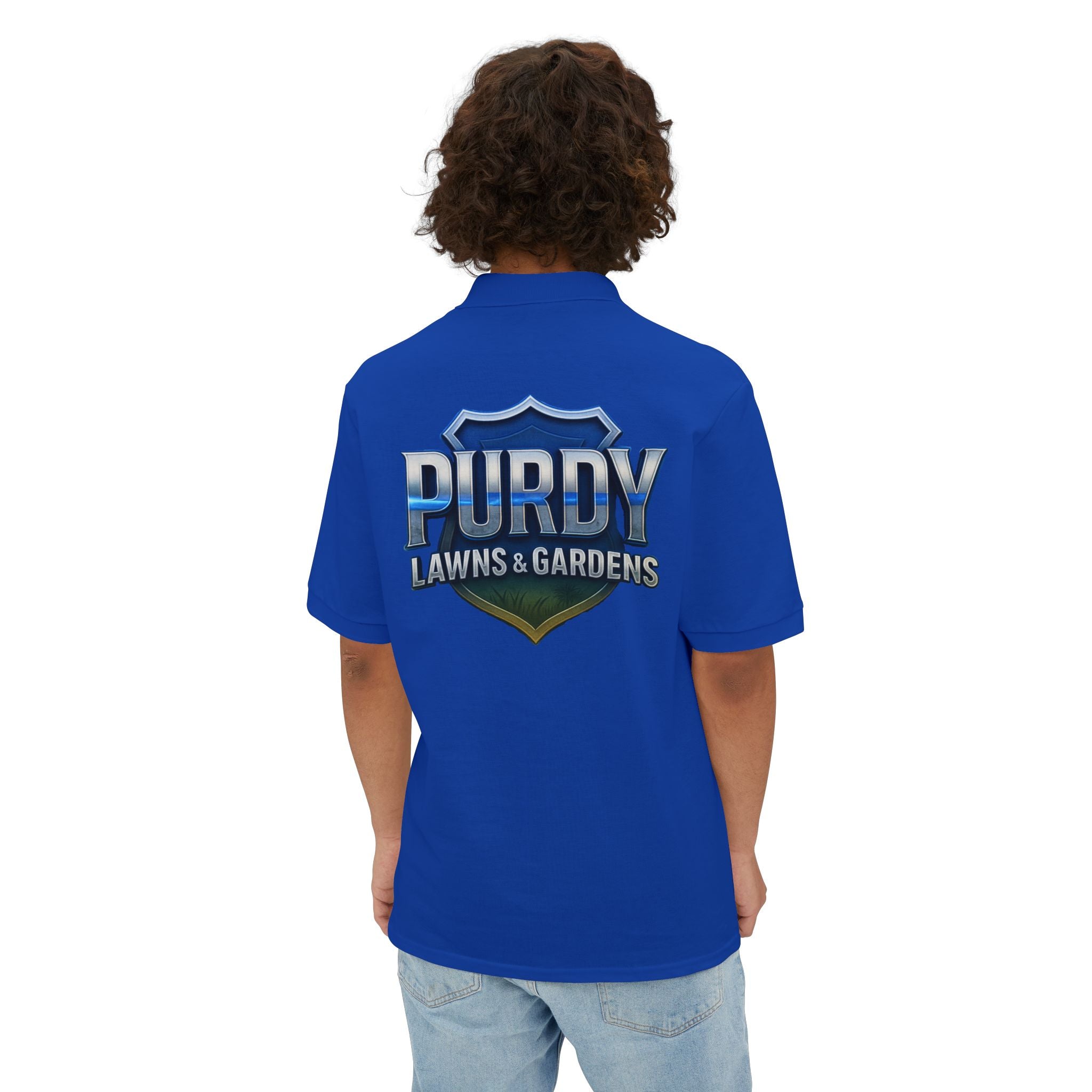 Polo Shirt for Garden Enthusiasts | Stylish Casual Wear, Men's Outdoor Polo, Gift for Gardeners, Spring Fashion