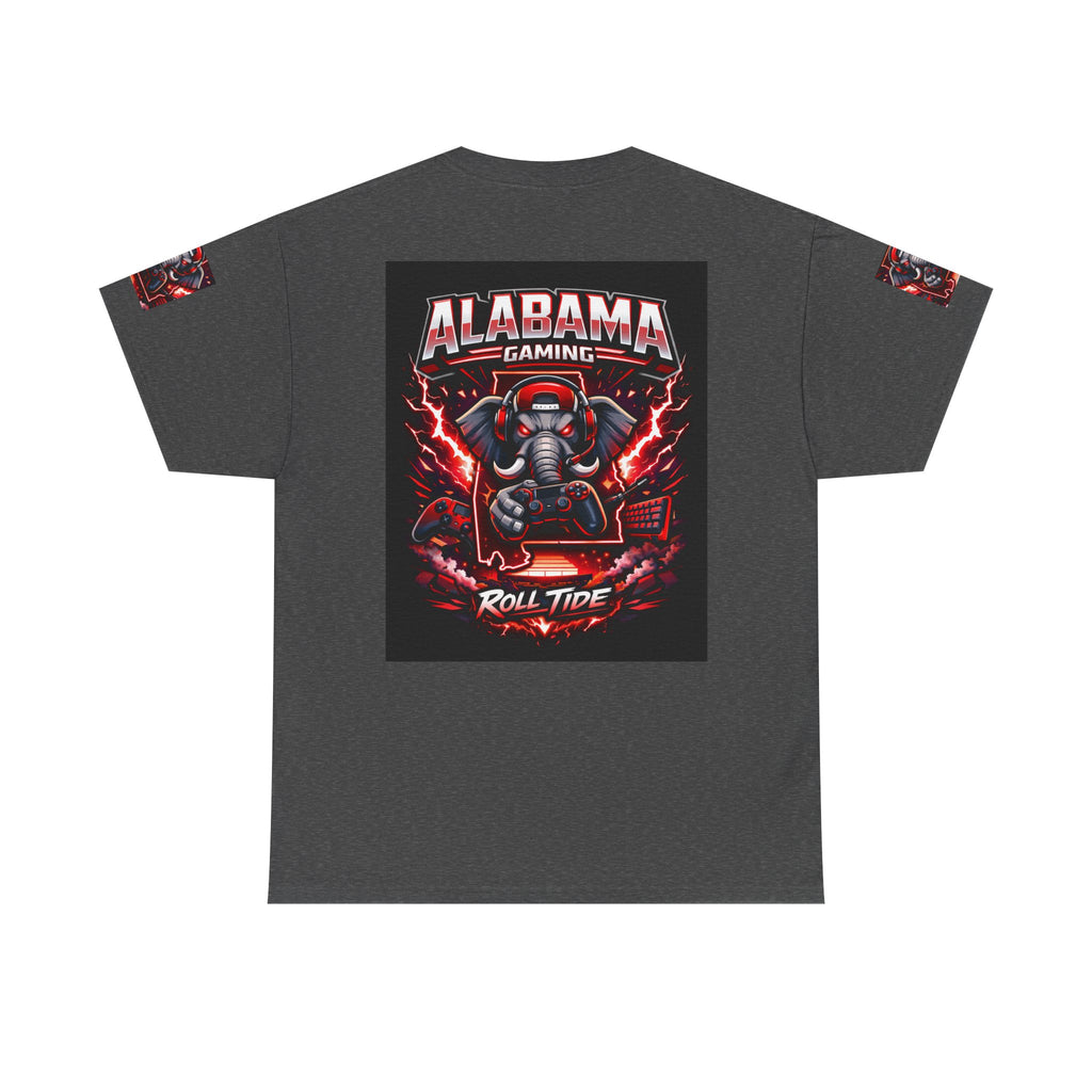 Alabama Gaming Tee — 'Roll Tide' Elephant Gamer Graphic Shirt