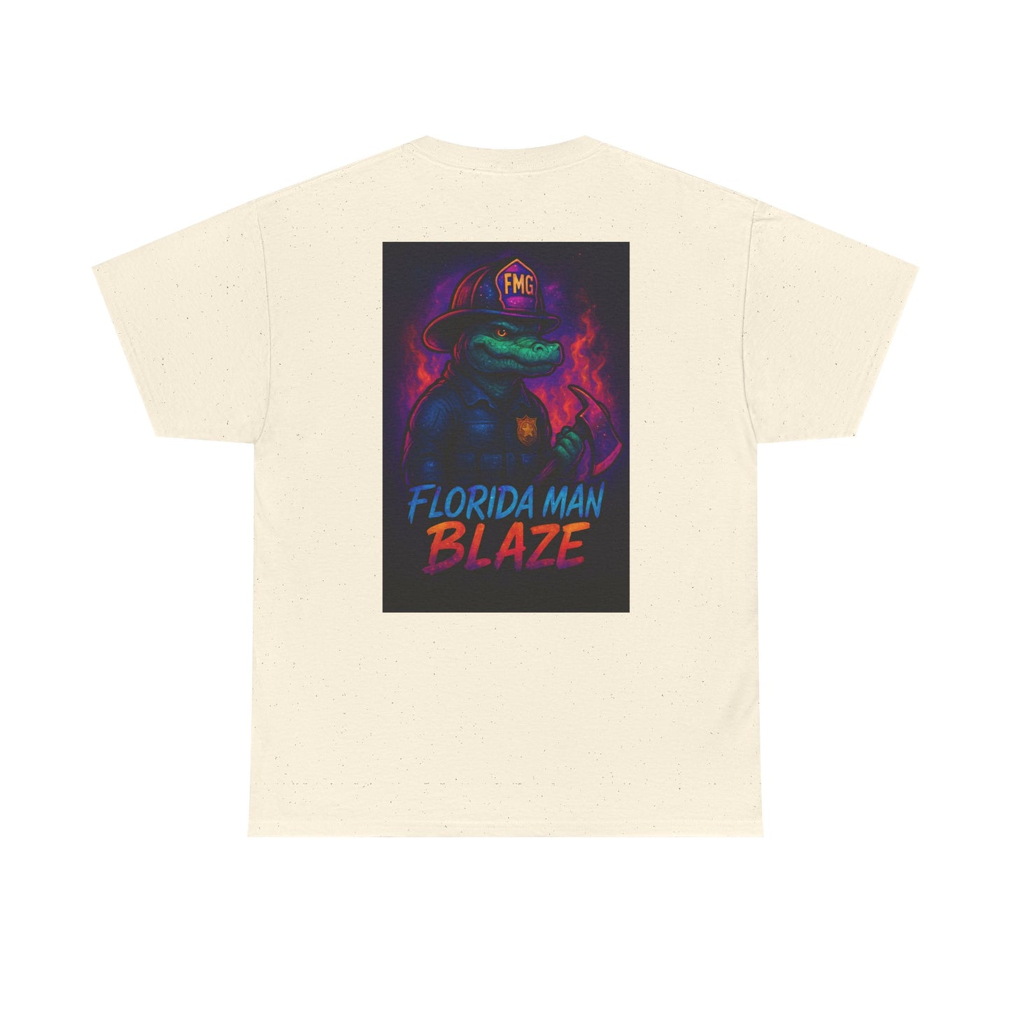 Florida Man Heroes Tee - Unisex Cotton T-Shirt, Funny Gift, Casual Wear, Unique Design, Quirky Florida Apparel