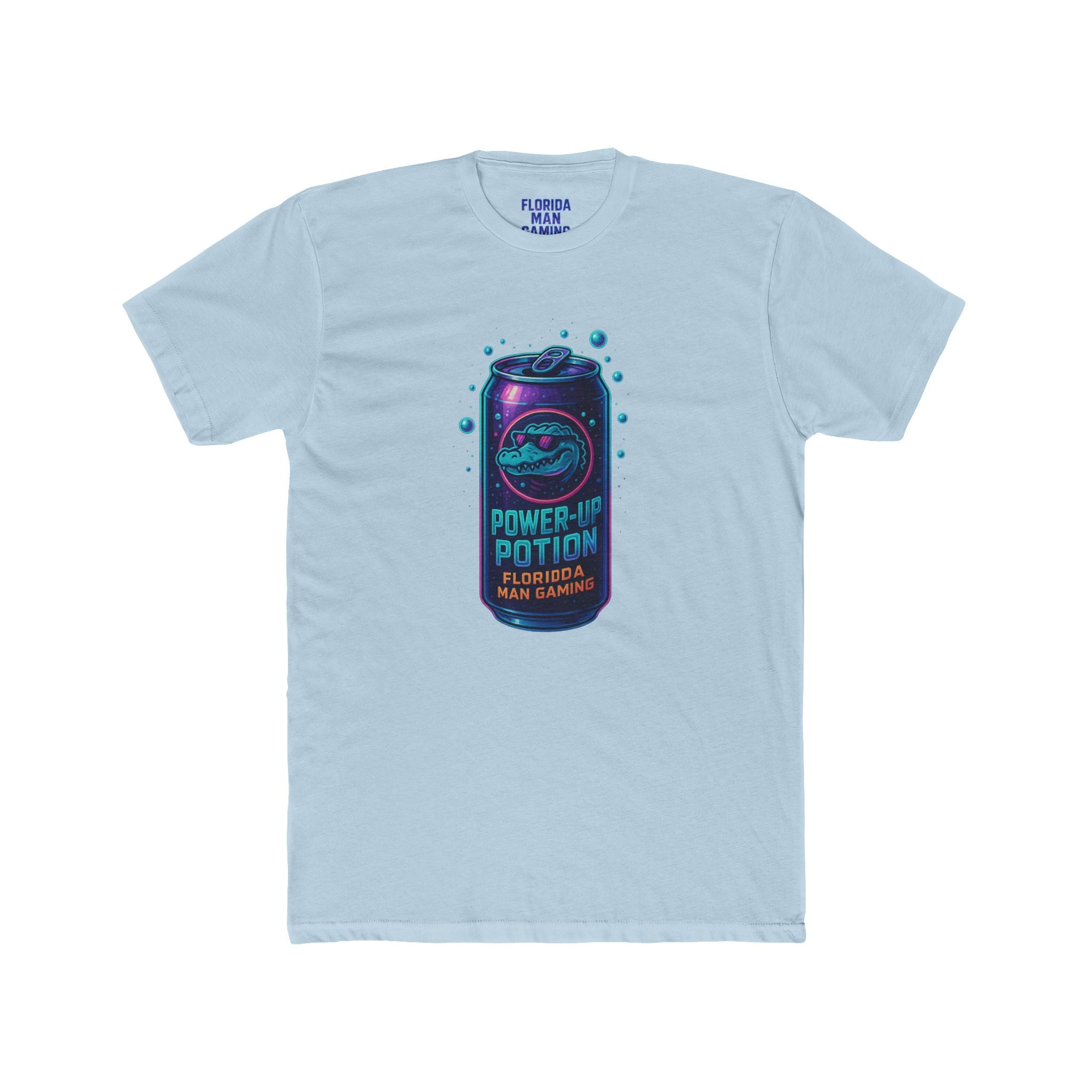 Florida Man Crew Tee: Gaming Humor Shirt, Fun Gift for Gamers, Unisex Tee for Parties, Retro Style Casual Wear, Unique Birthday Present