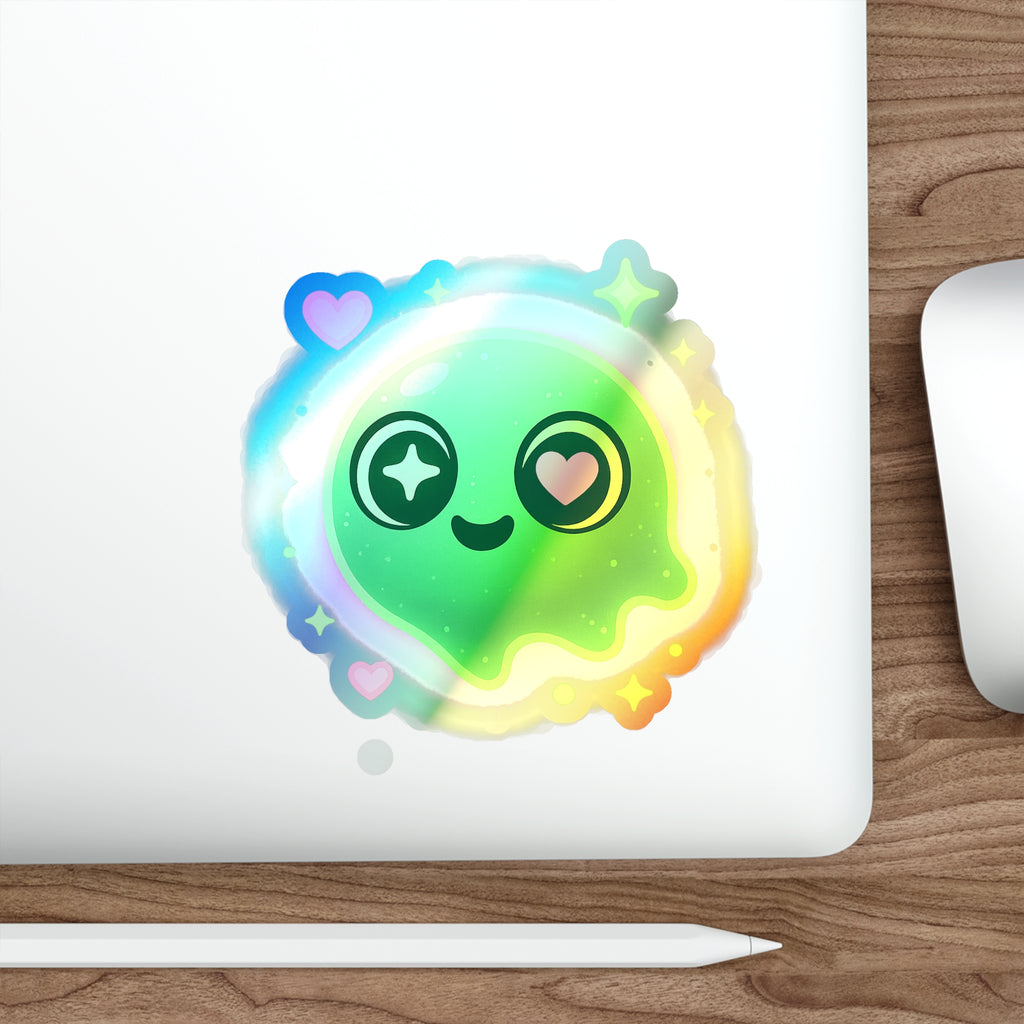 Cute Holographic Stickers, Vibrant Die-Cut Decals for Kids, Fun Gifts for Friends, Decorate Laptops, Water Bottles, Journals