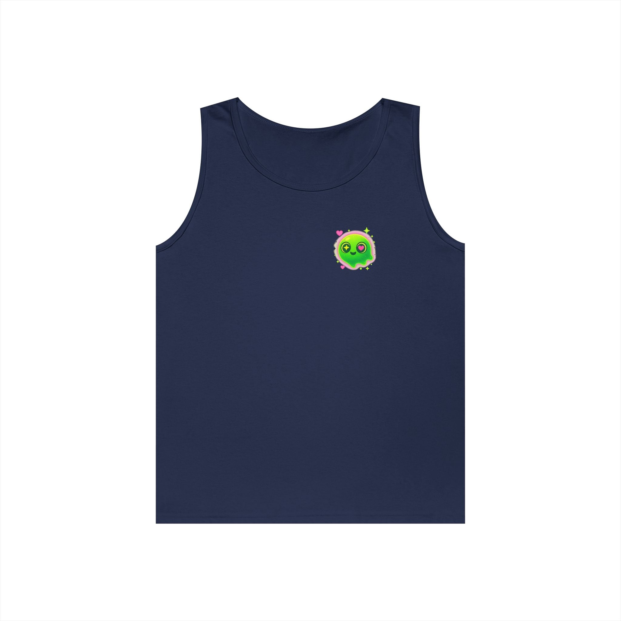 Cute Cartoon Glow-in-the-Dark Tank Top, Summer Outfit, LGBTQ+ Pride Wear, Festival Attire, Funny Gift for Teens, Casual Wear