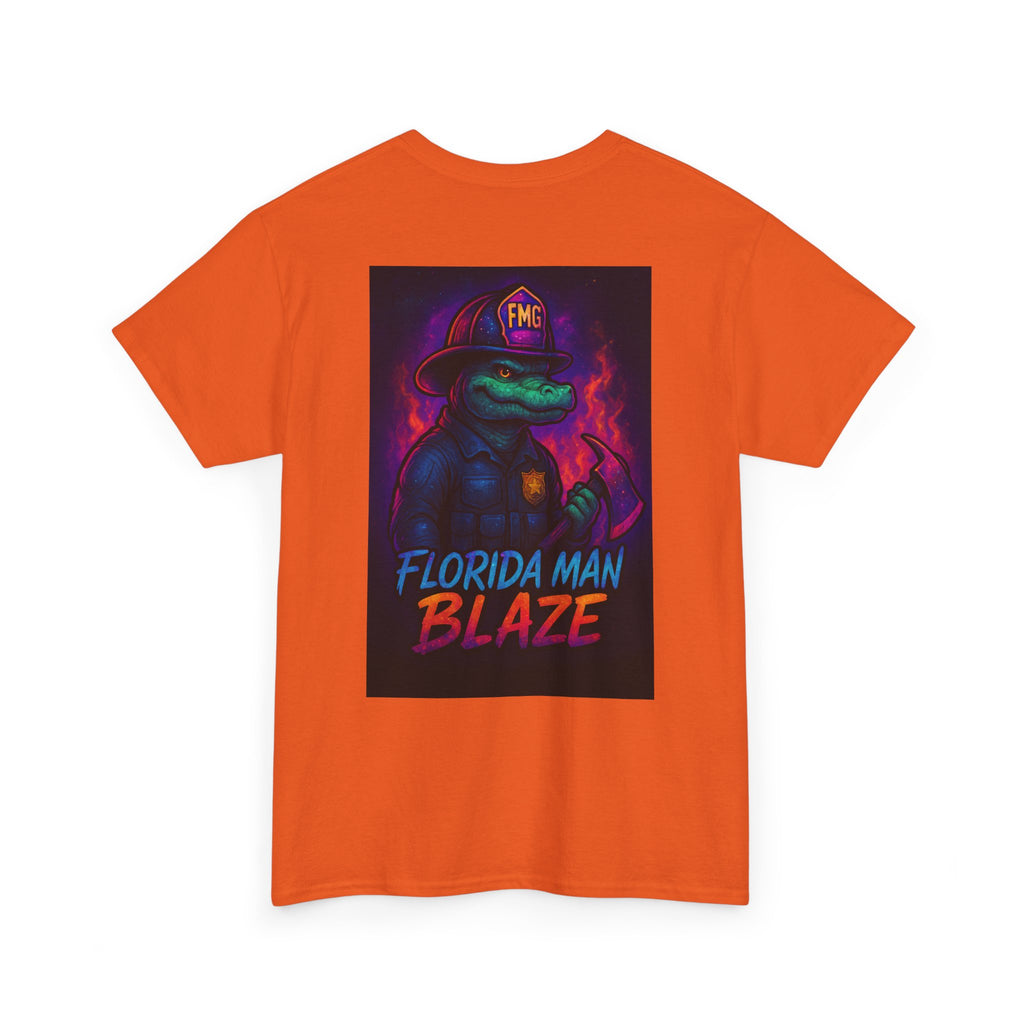 Florida Man Heroes Tee - Unisex Cotton T-Shirt, Funny Gift, Casual Wear, Unique Design, Quirky Florida Apparel