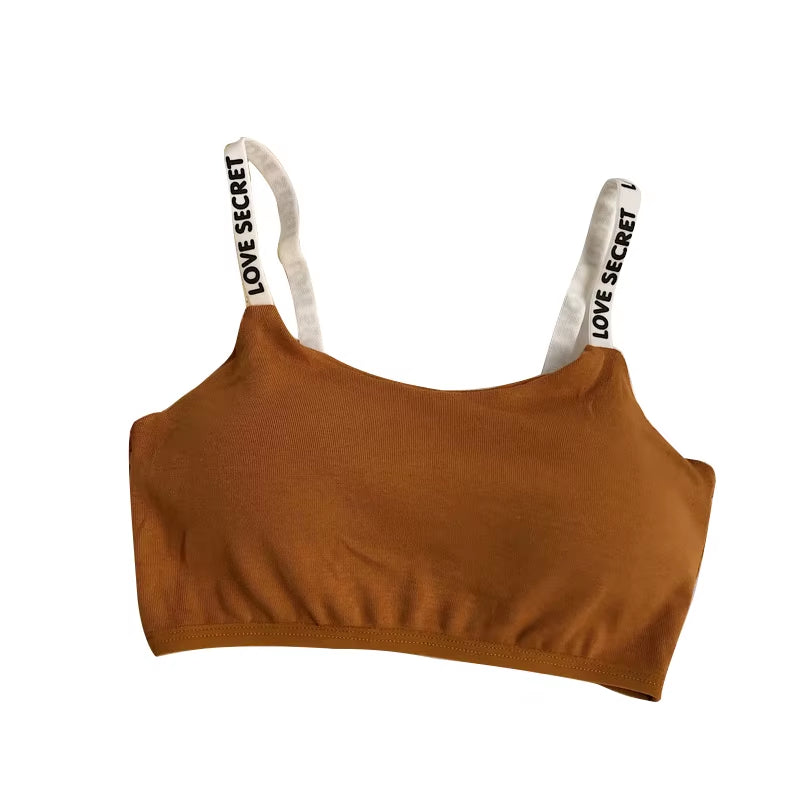 Women Tube Top Female Sports Underwear Push up Brassiere Sexy Lingerie Top Sports Tank up Seamless Soft Underwear Cotton Bra