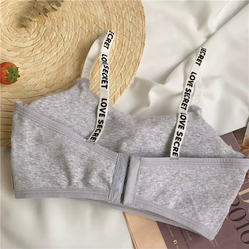 Women Tube Top Female Sports Underwear Push up Brassiere Sexy Lingerie Top Sports Tank up Seamless Soft Underwear Cotton Bra
